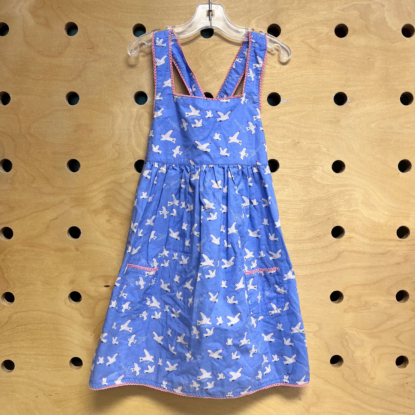 Blue/Pink Birds Dress