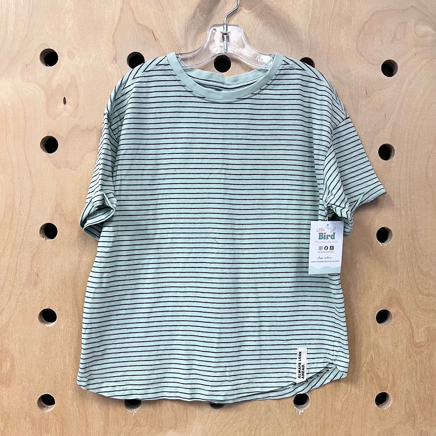 Green Striped Tee