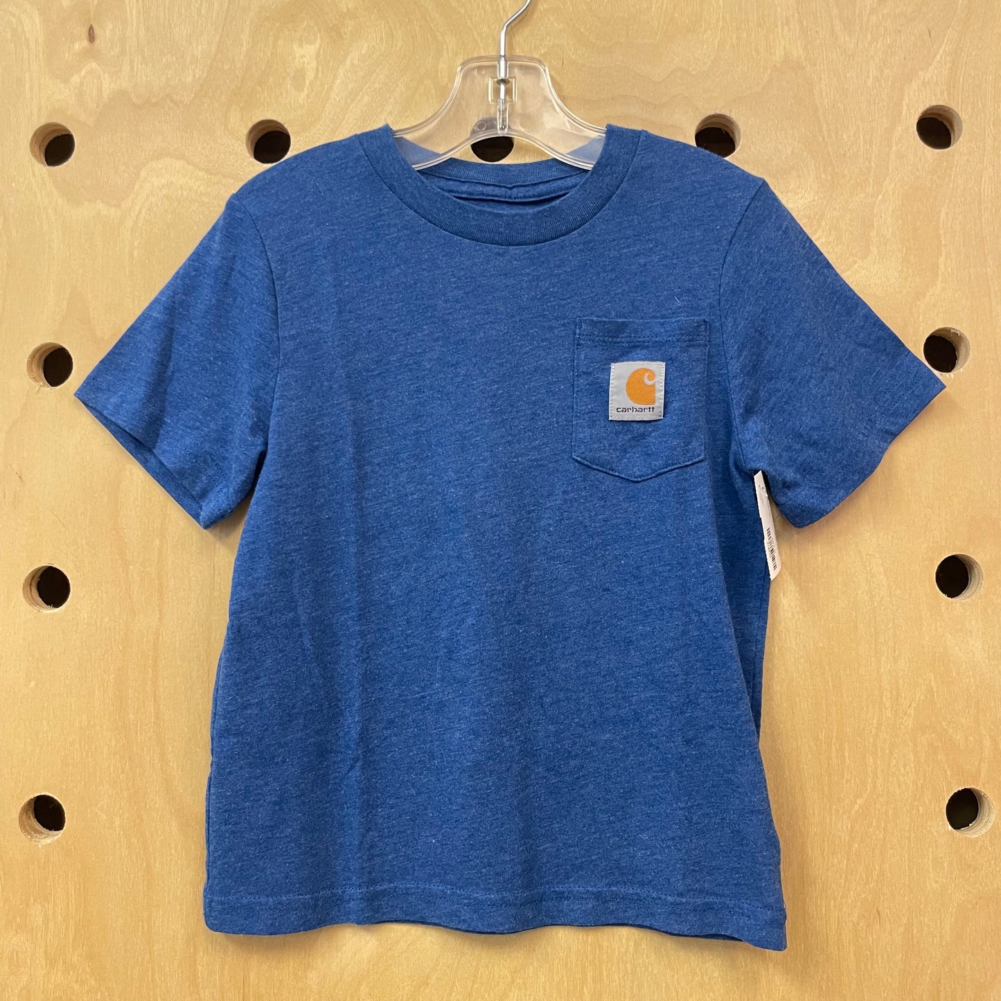 Blue Logo Pocket Tee