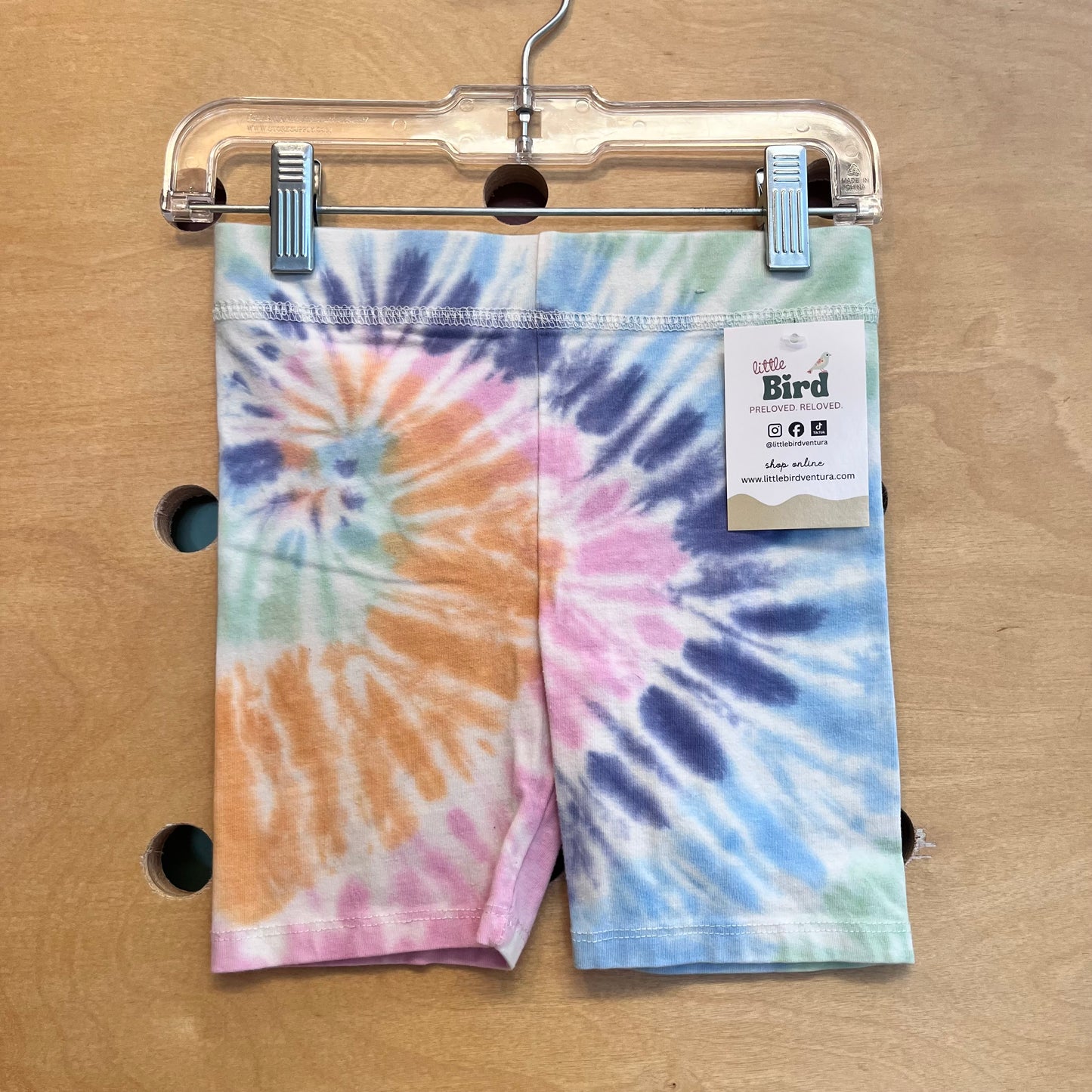 Tie Dye Bike Shorts
