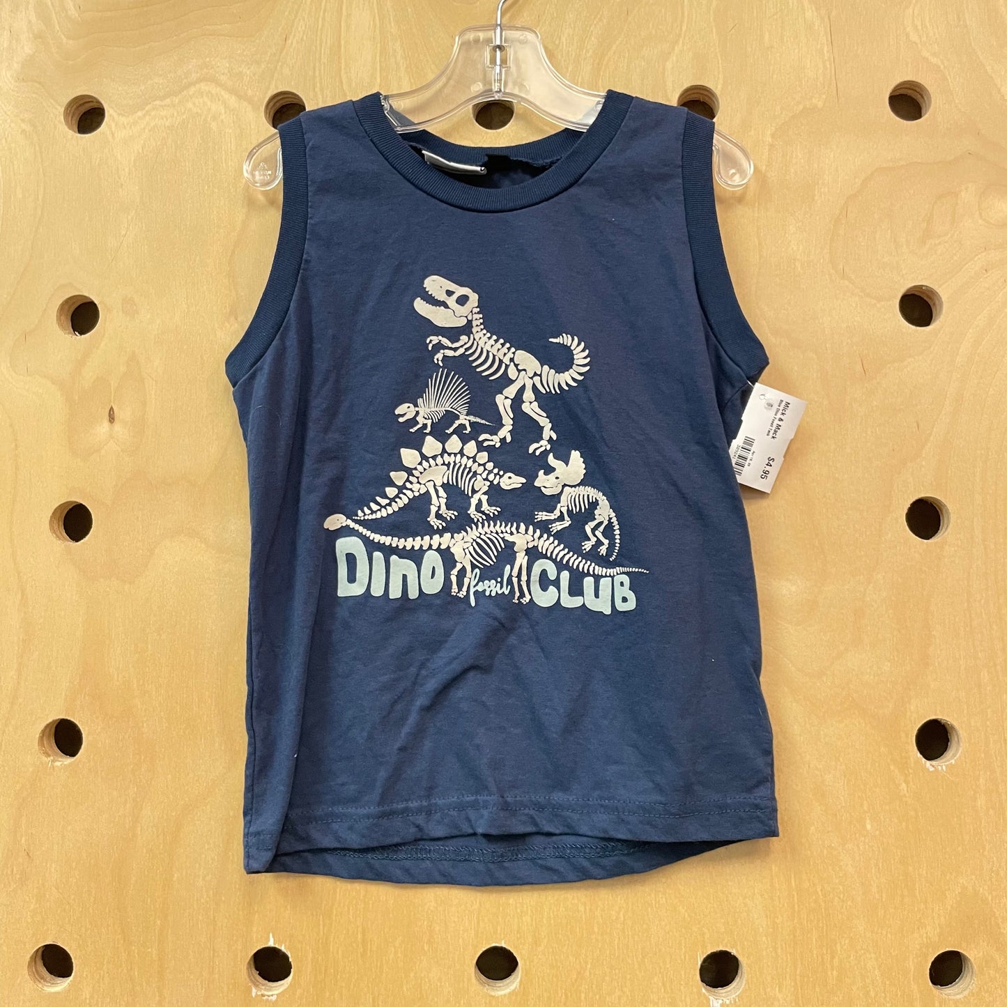 Blue Dino Fossil Tank