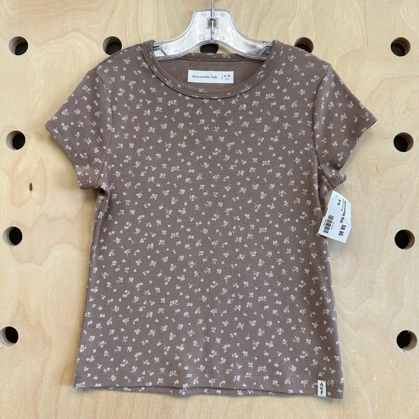 Brown Floral Top