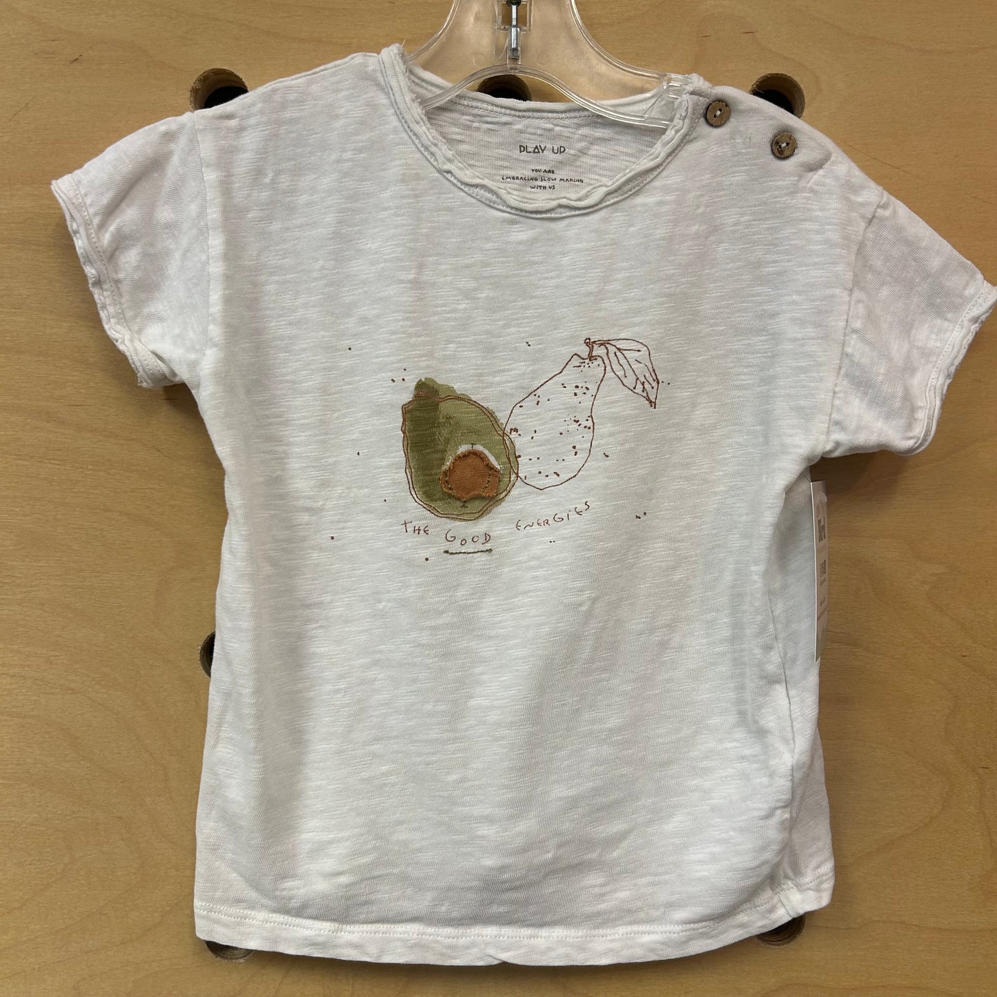 White Avocado 'Good Energies' Tee