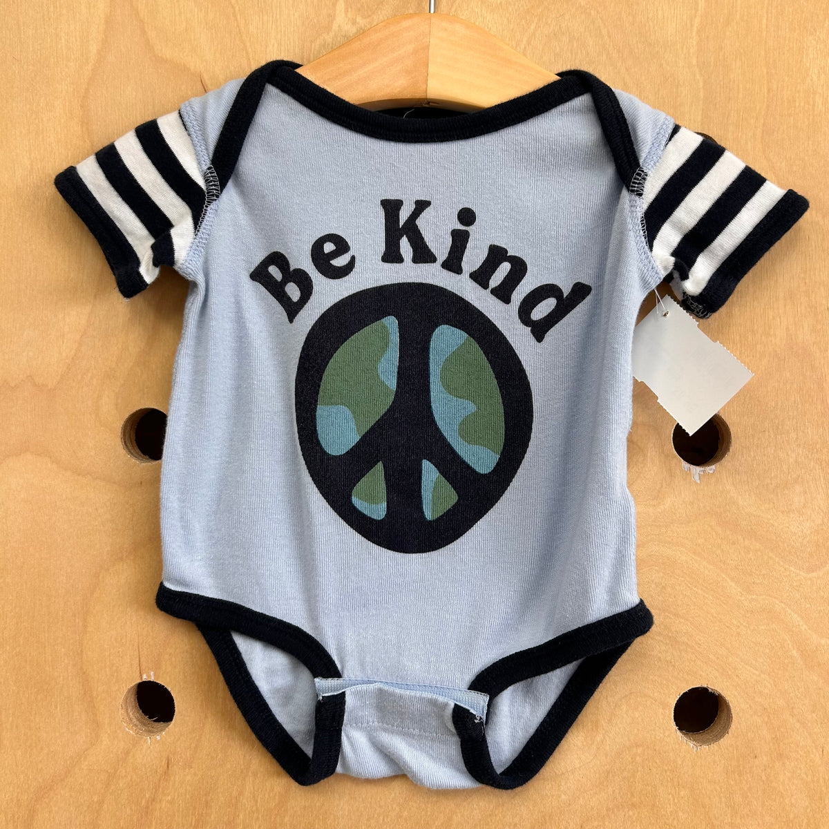 Blue Be Kind Peace Bodysuit