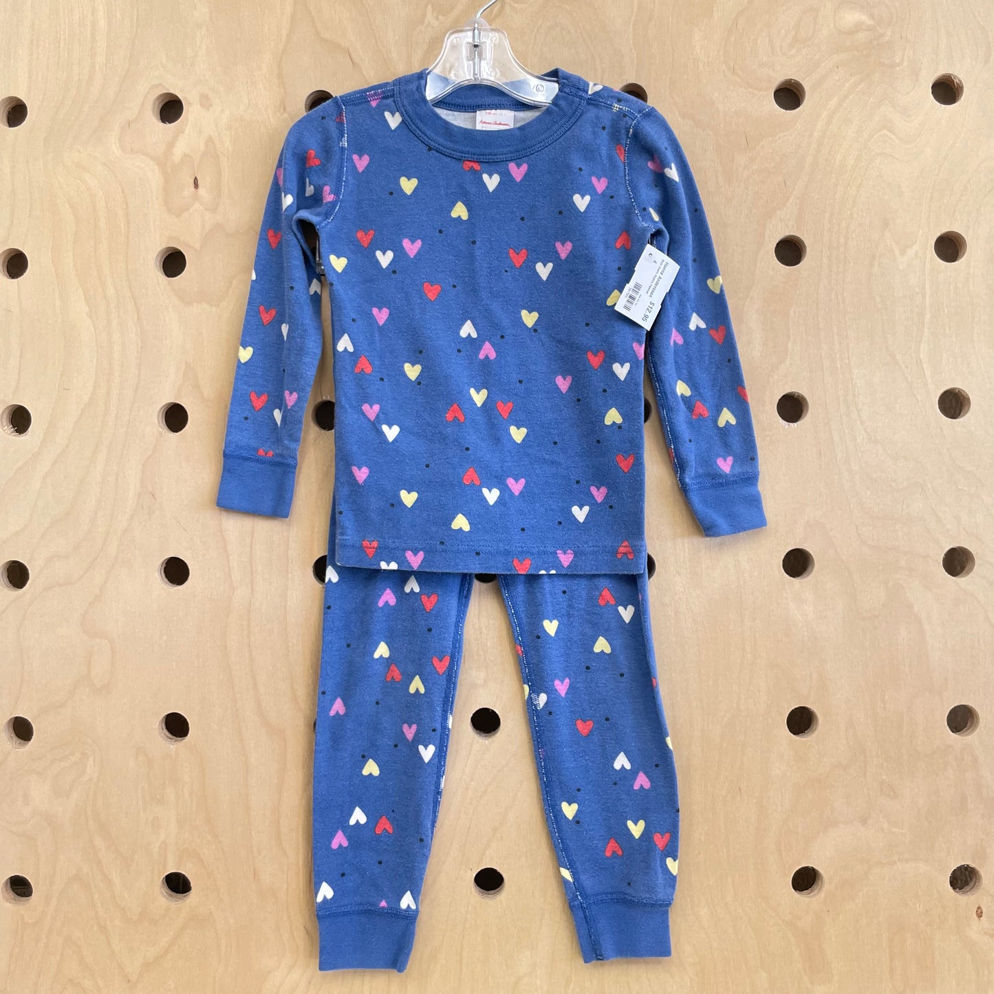 Blue Hearts Organic Pajamas