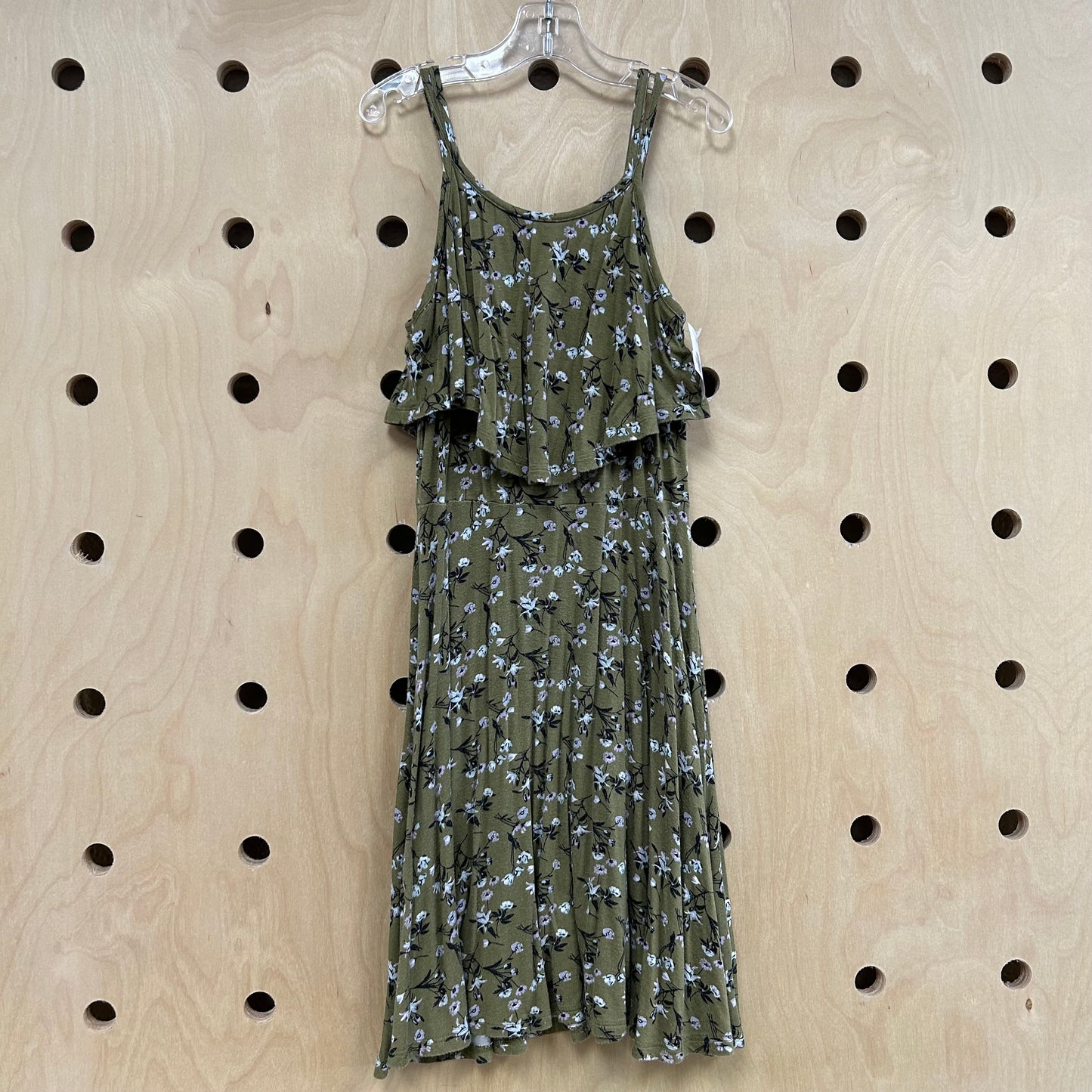 Green Floral Dress