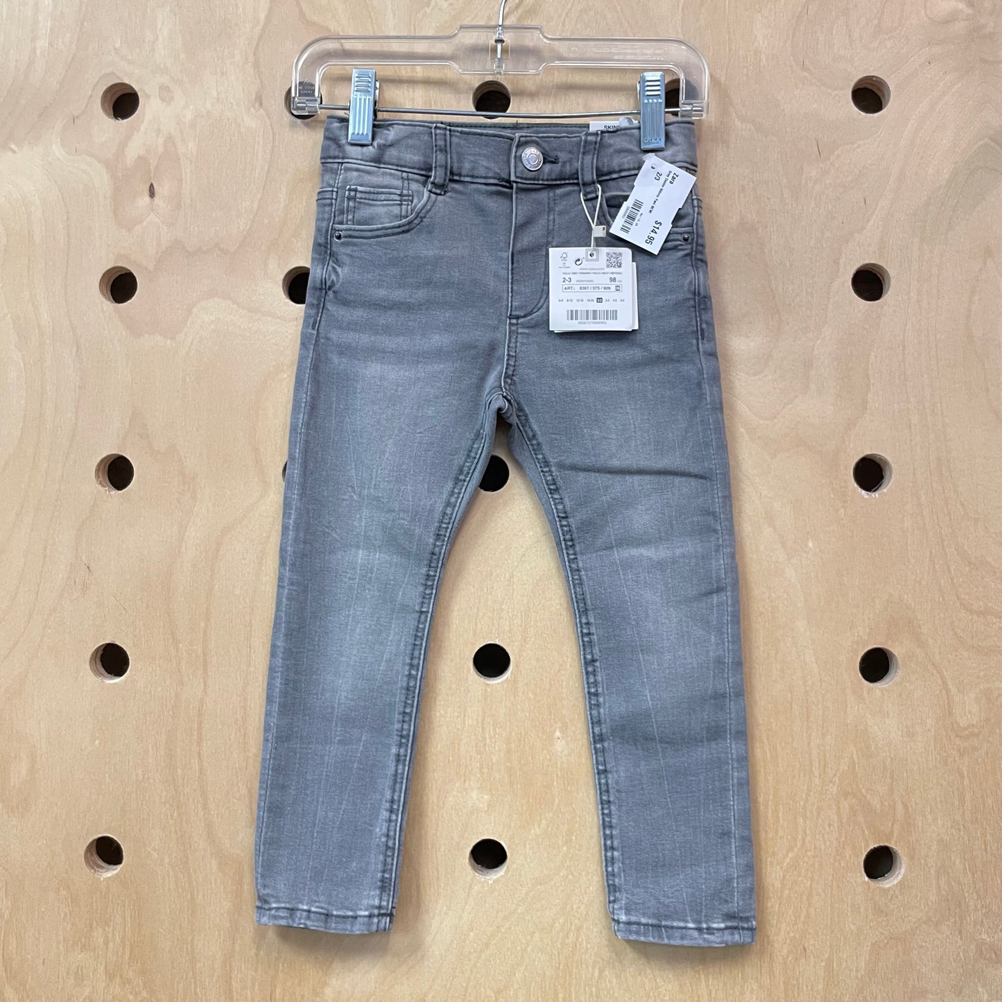 Grey Denim Skinny Pant NEW!