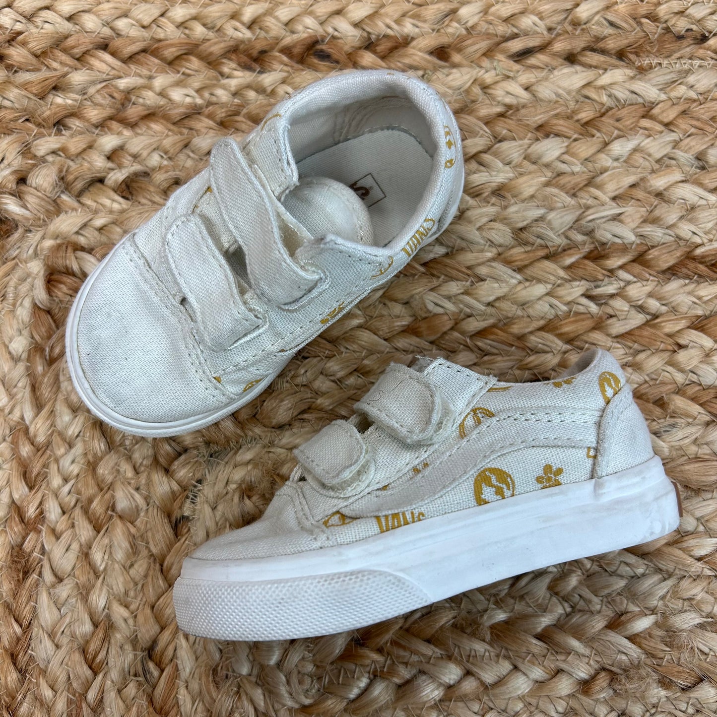 Old Skool Cream Yellow Sneakers