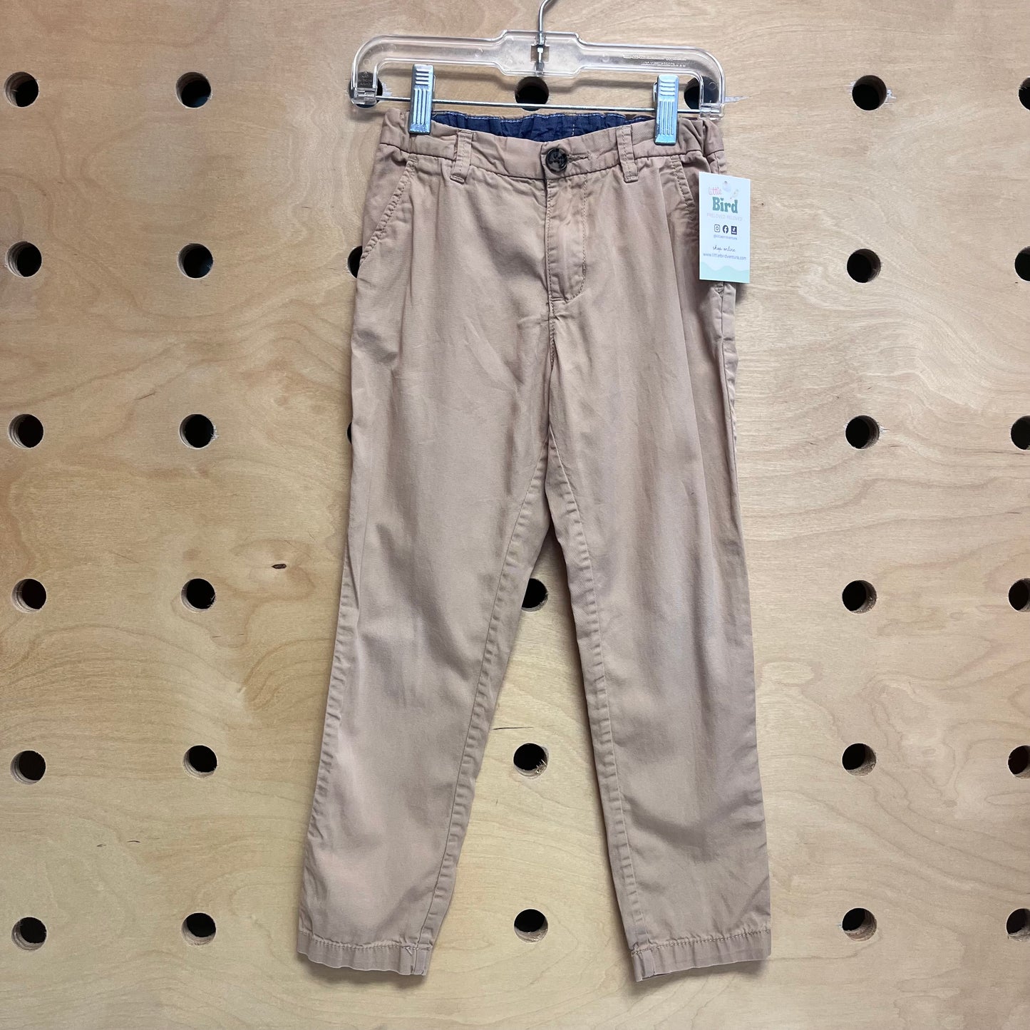 Tan Straight Pants