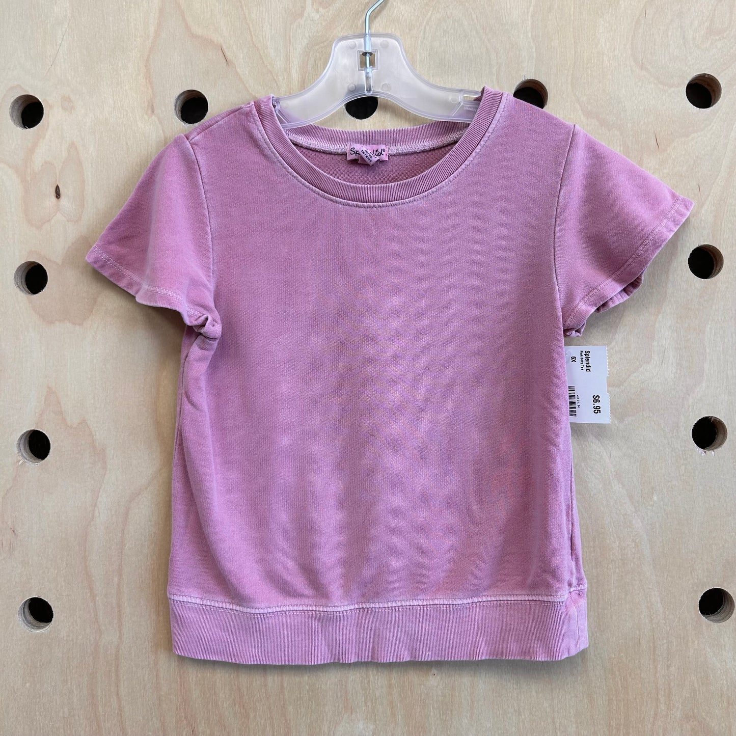 Pink Boxy Tee