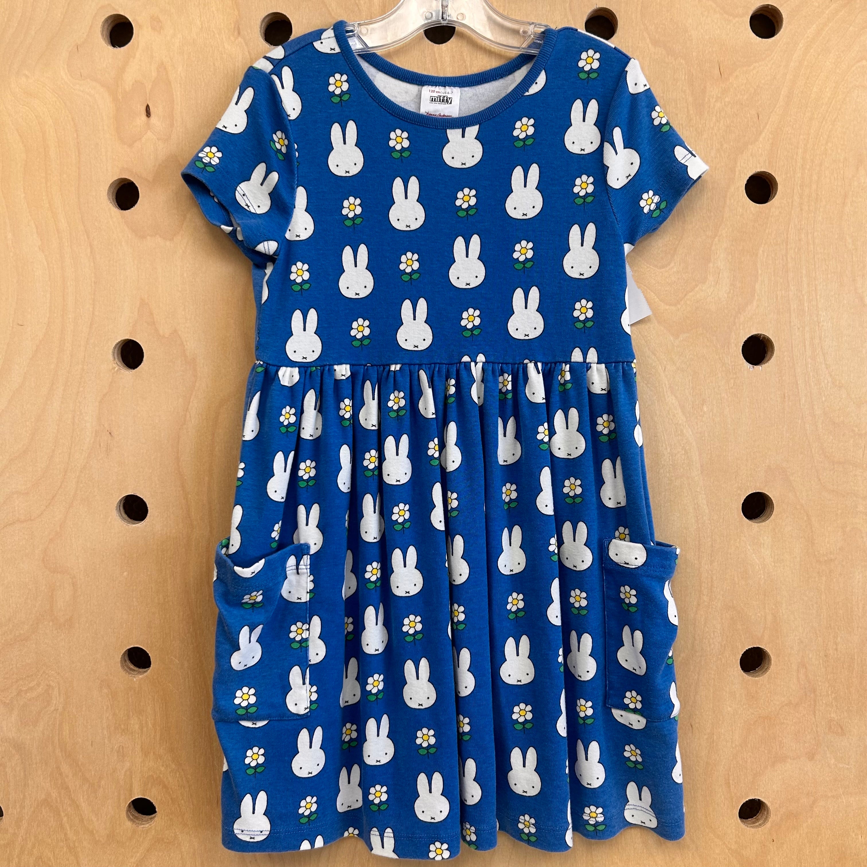 miffy blue dress Miffy Blue Dress Costume with Leggings and Character Headpiece for Children