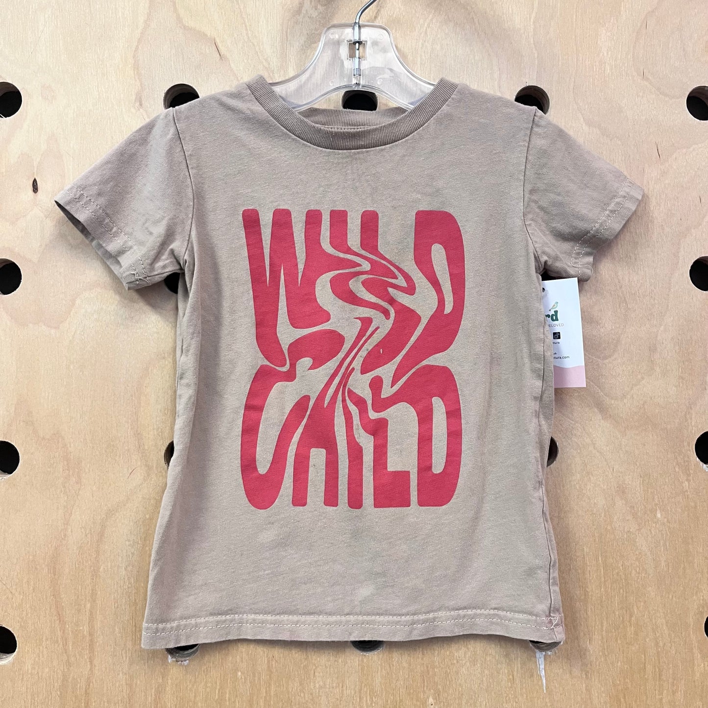 Brown Wild Child Tee