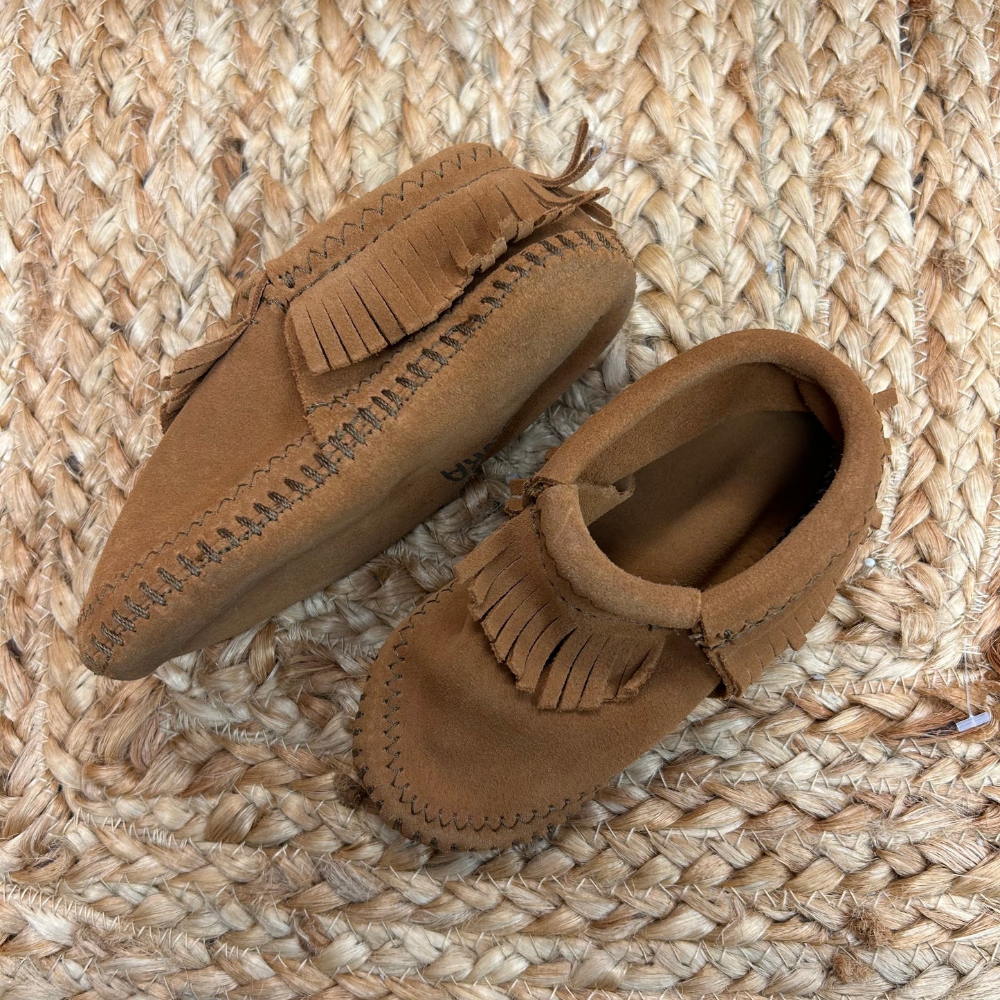 Brown Moccasin Booties