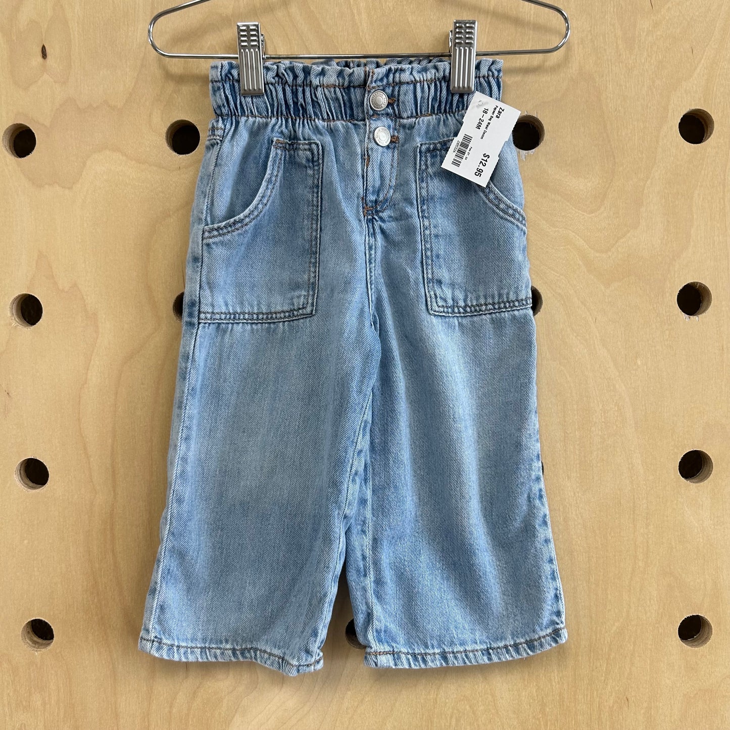 Papaer Bag Waist Denim
