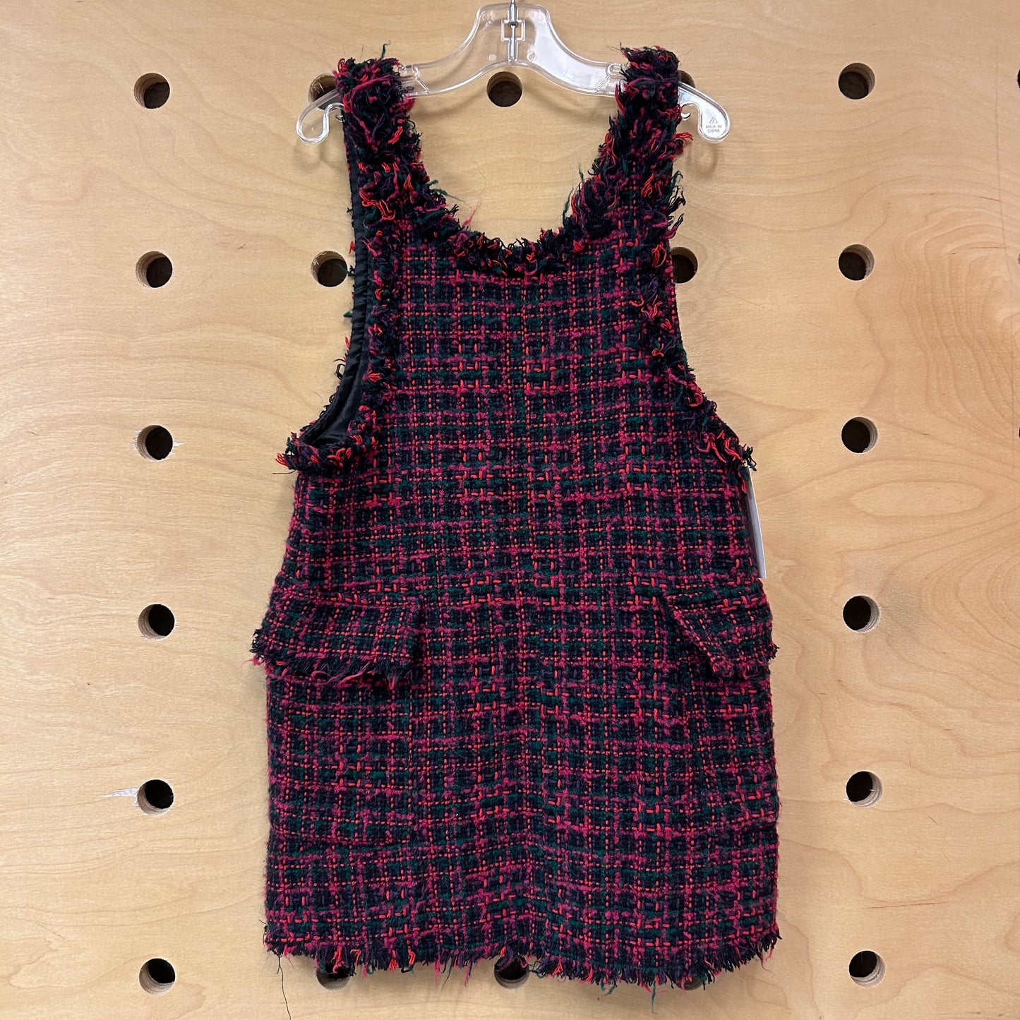 Pink/Black Knit Dress