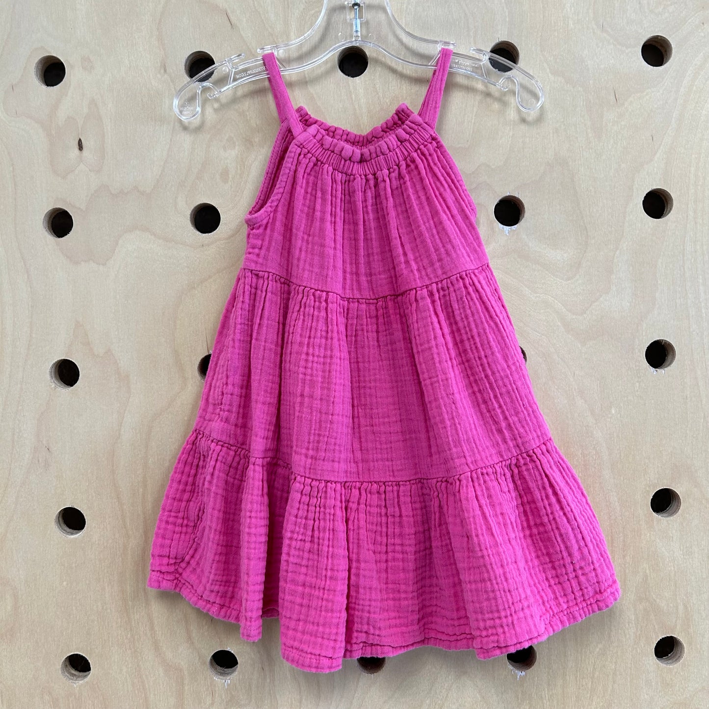 Pink Gauze Dress