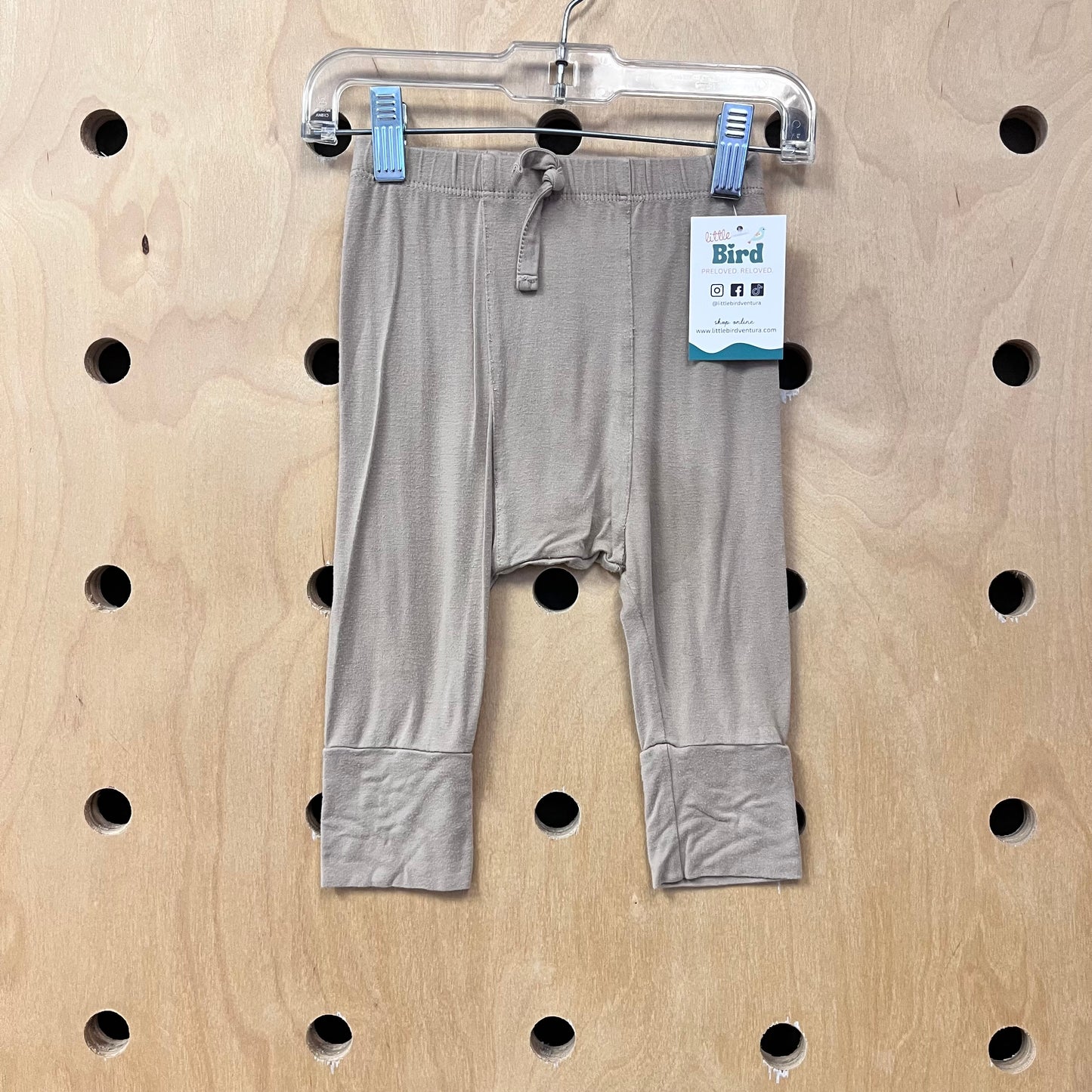 Beige Bamboo Soft Pants