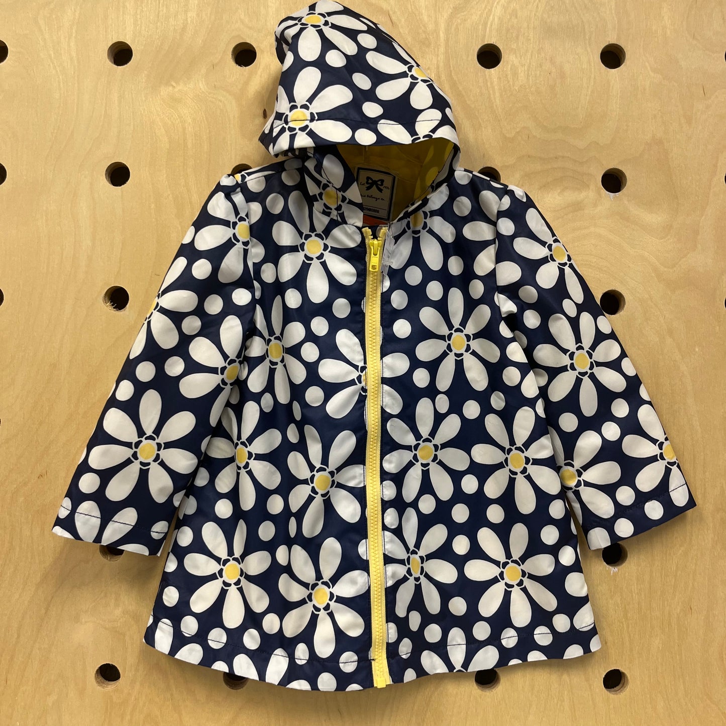 Blue Daisy Rain Jacket NEW!