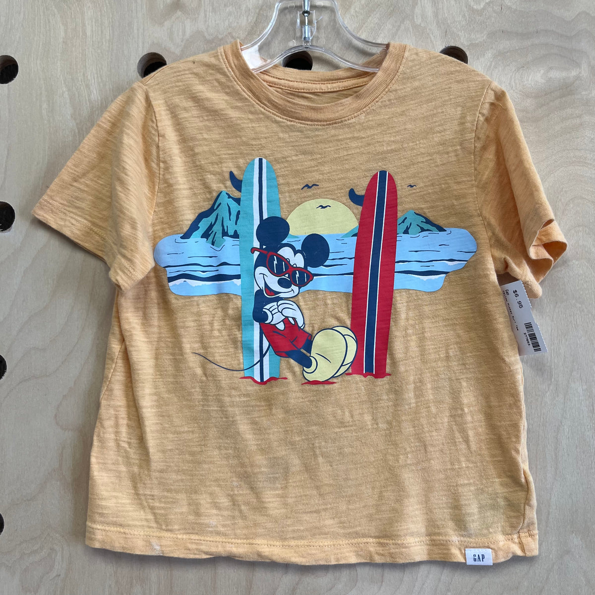 Yellow Mickey Surf Tee