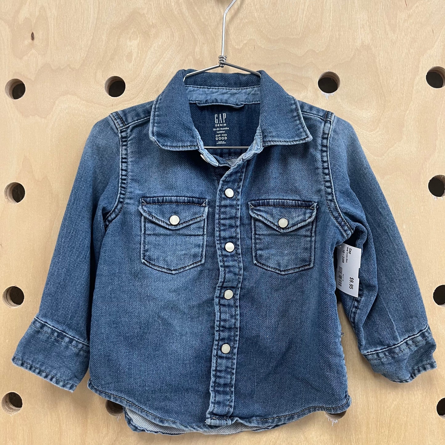 Snap Denim Shirt