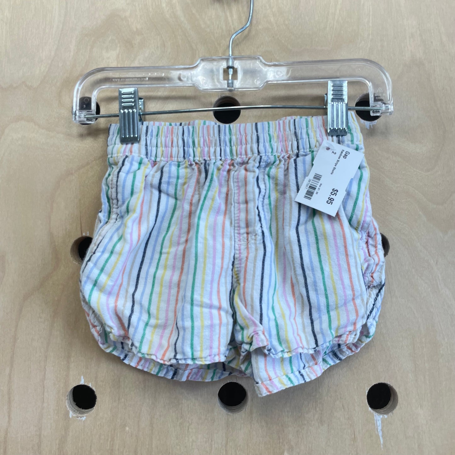 Rainbow Stripe Shorts