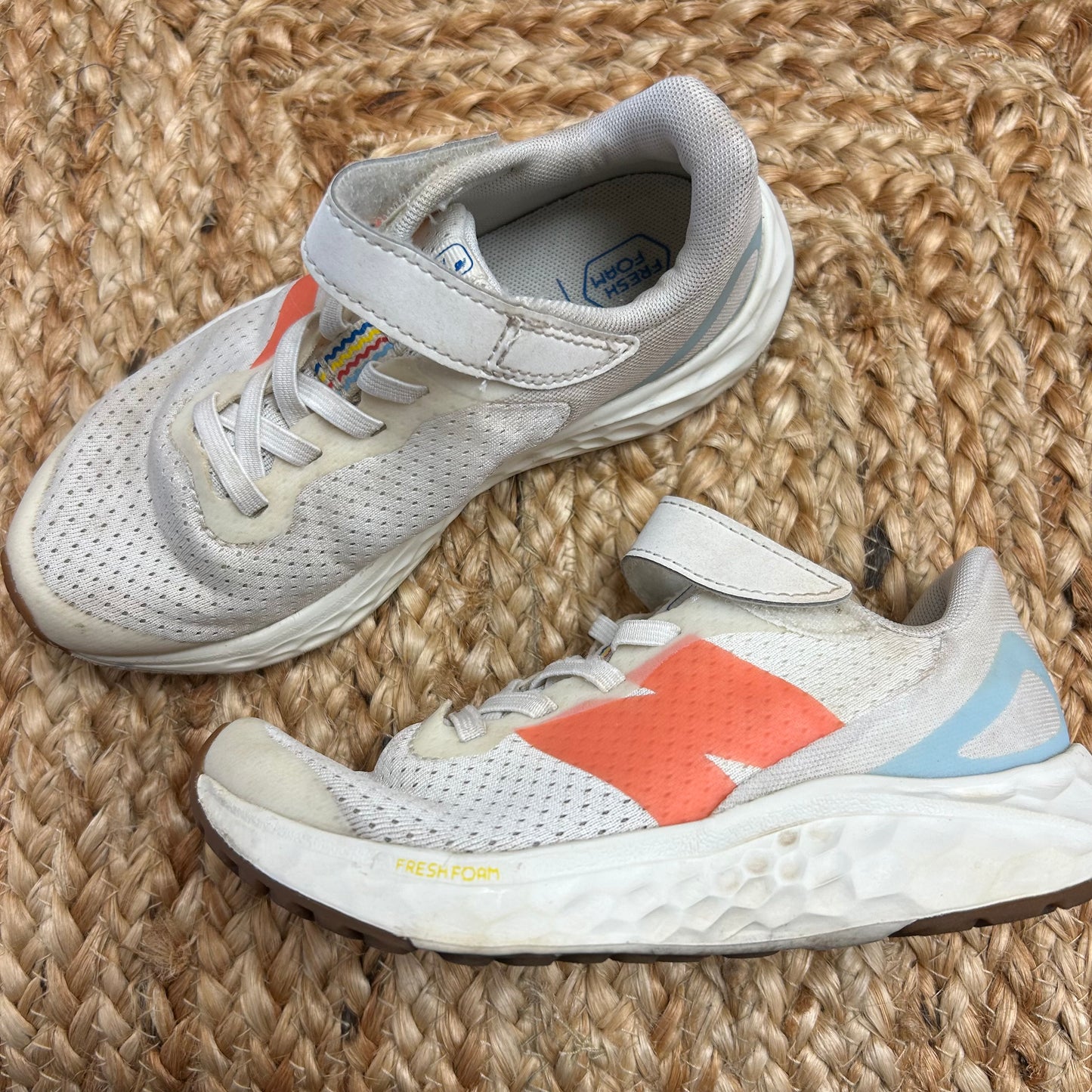 Cream Fresh Foam Sneakers