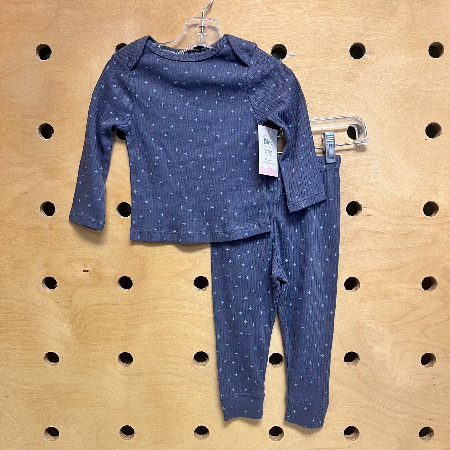 Blue Crosses Pajamas