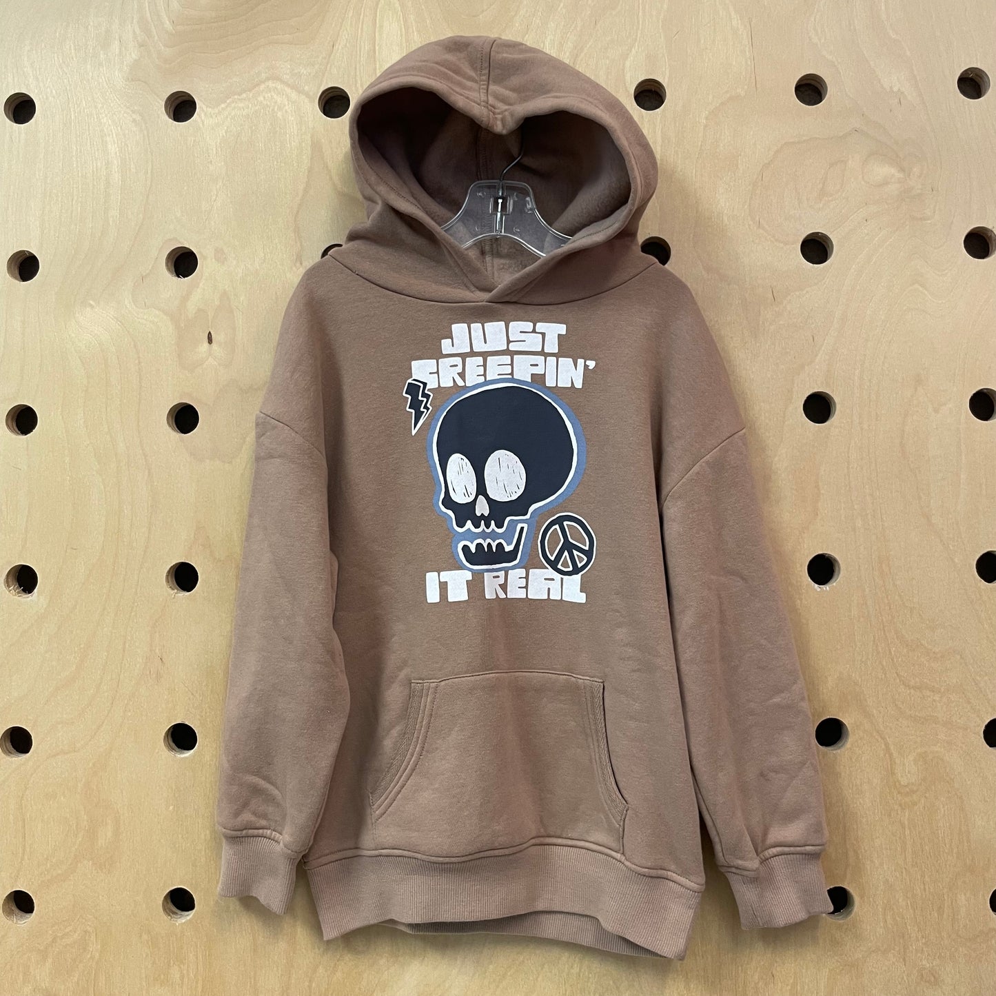 Tan Just Creepin' Hoodie