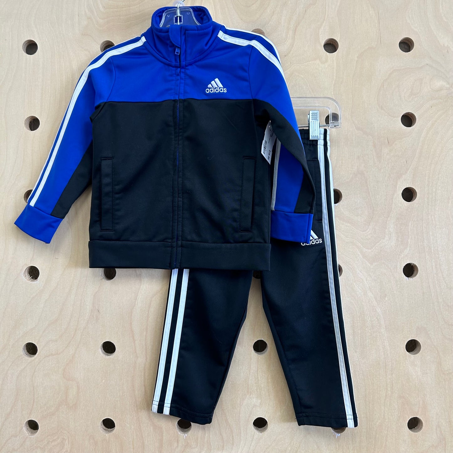Blue + Black Track Suit
