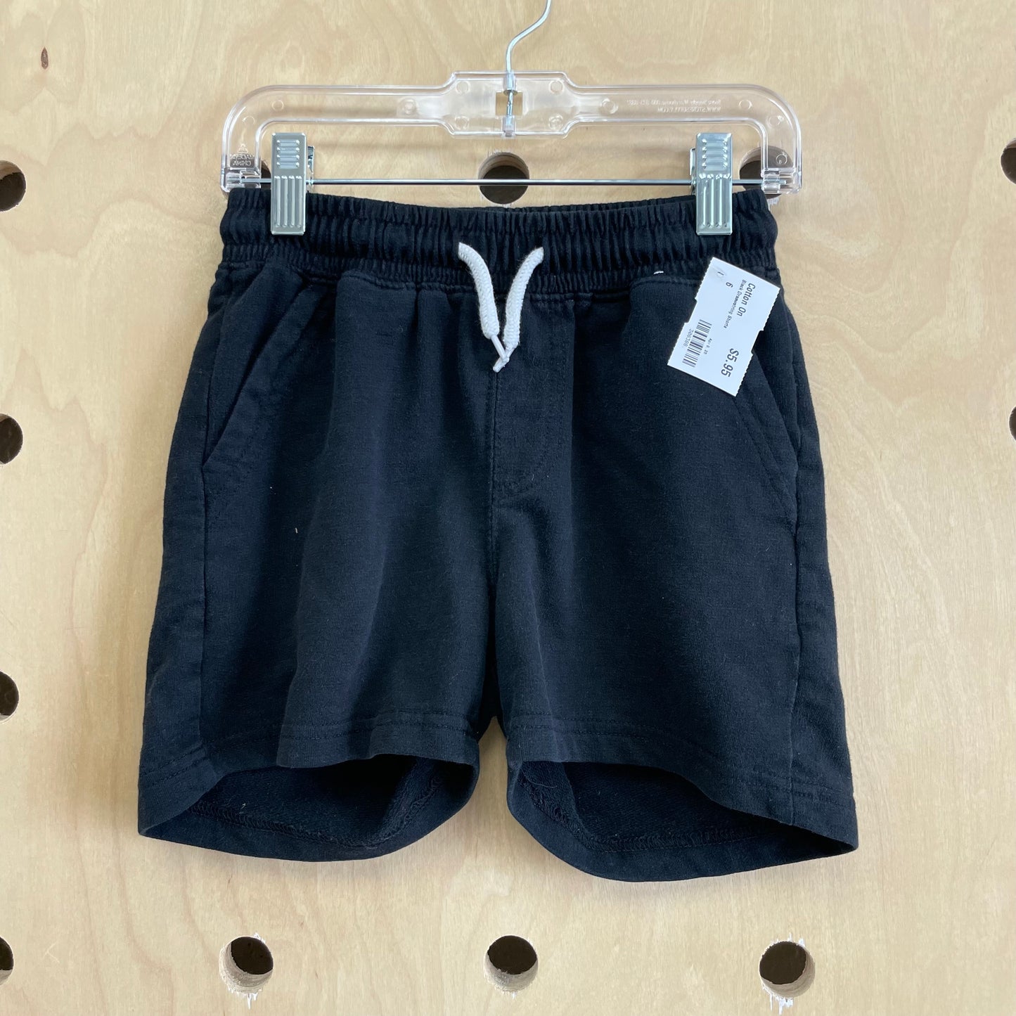 Black Drawstring Shorts