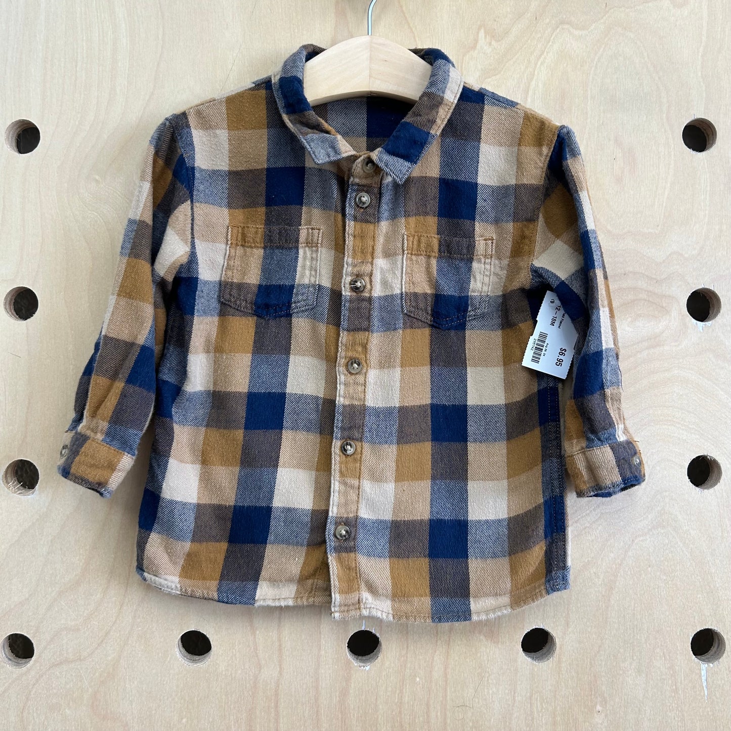 Brown Plaid Flannel