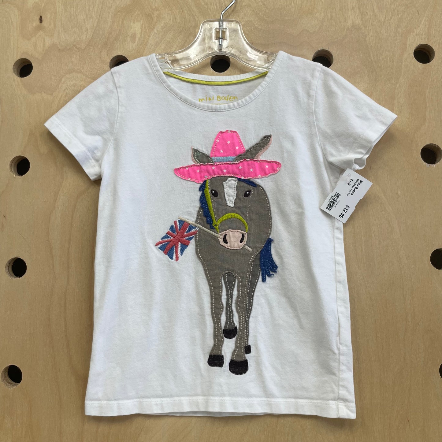 White British Pony Tee