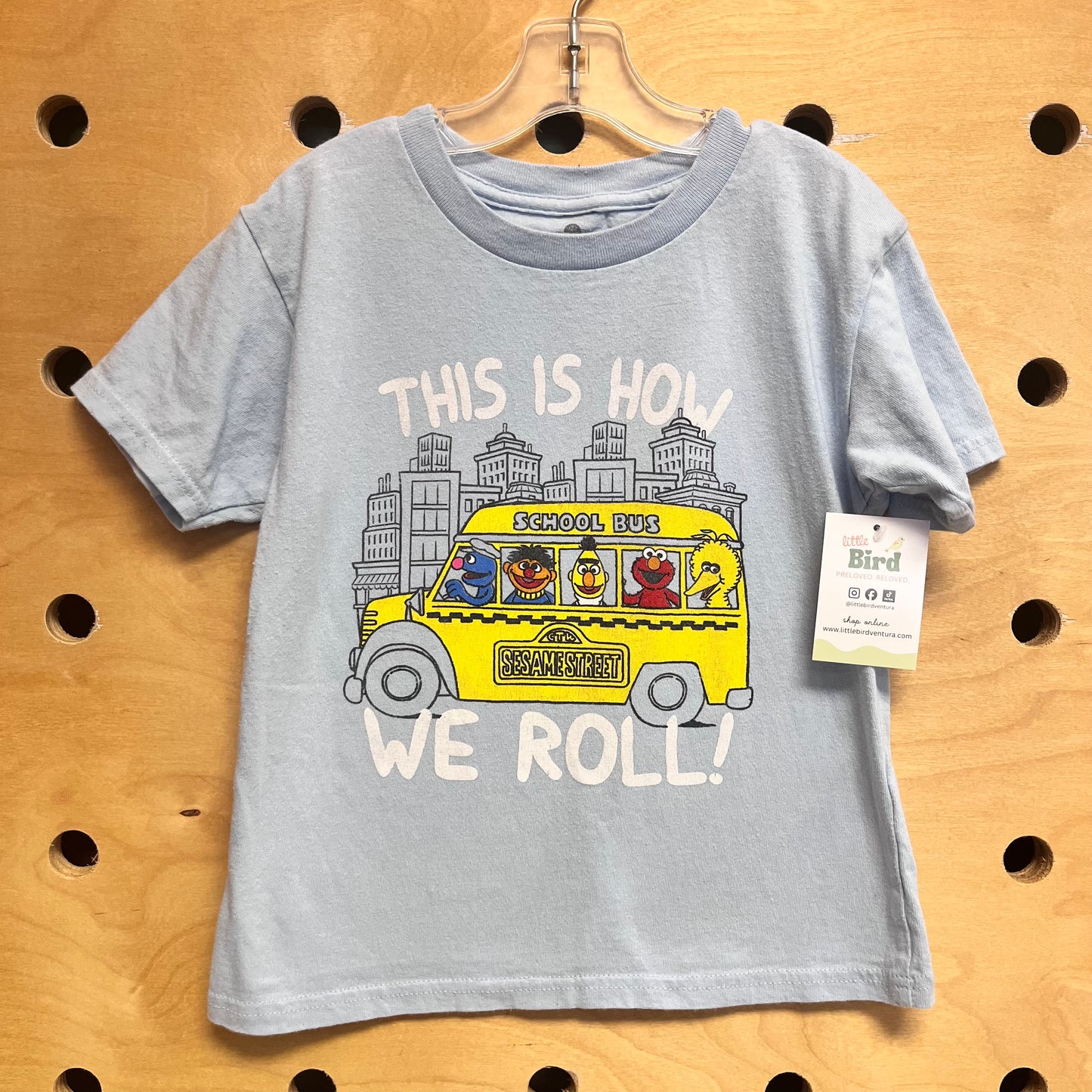 Blue 'This Is How We Roll" Tee