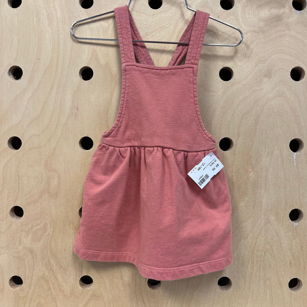 Pink Pinafore Jumper