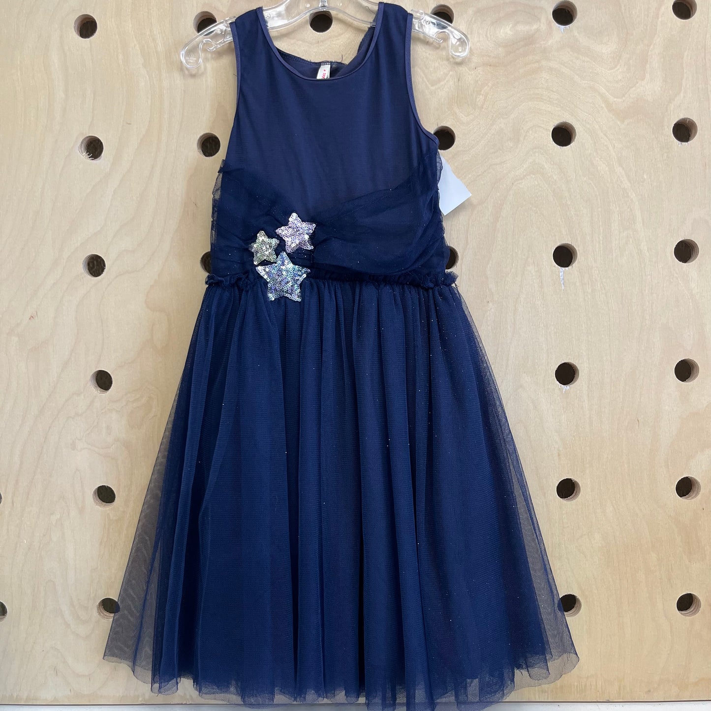 Navy Tulle Dress