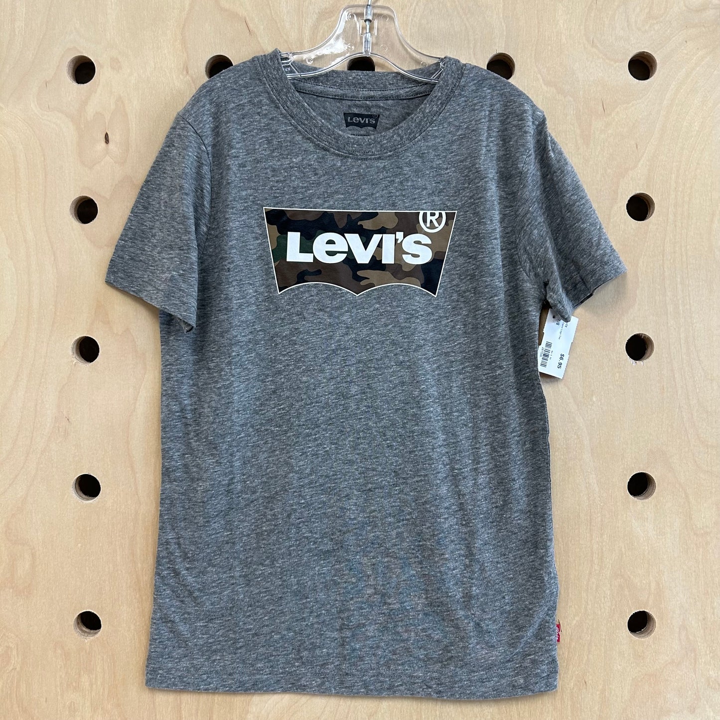 Grey Camo Logo Tee