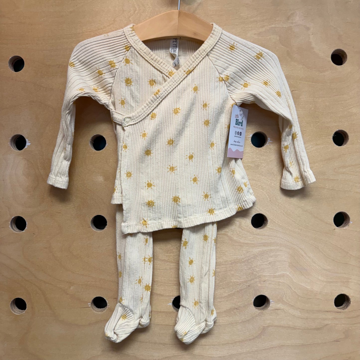 Yellow Suns Cotton Outfit