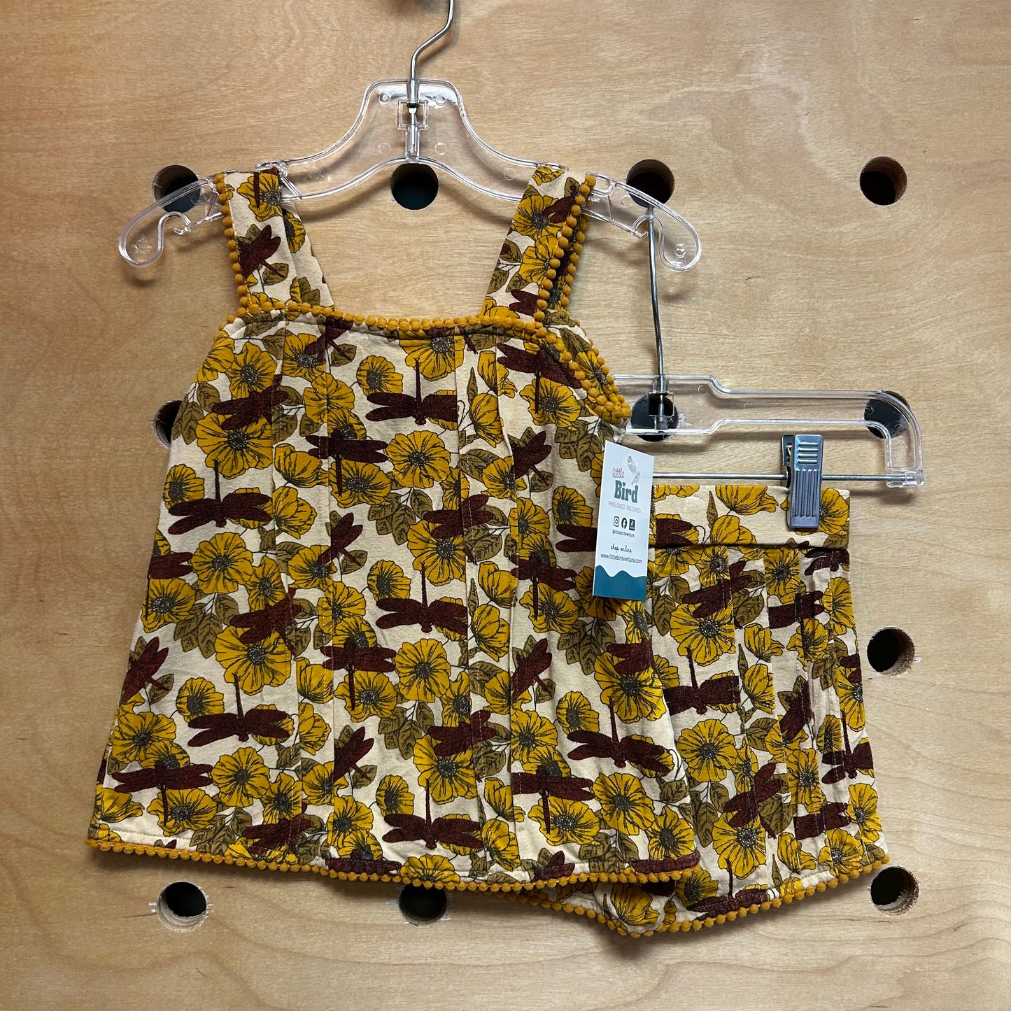 Floral Dragonflies Bamboo Outift