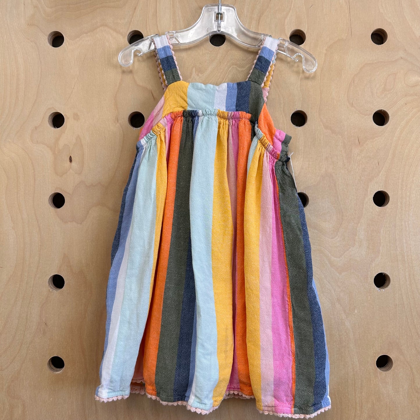 Pastels Striped Dress