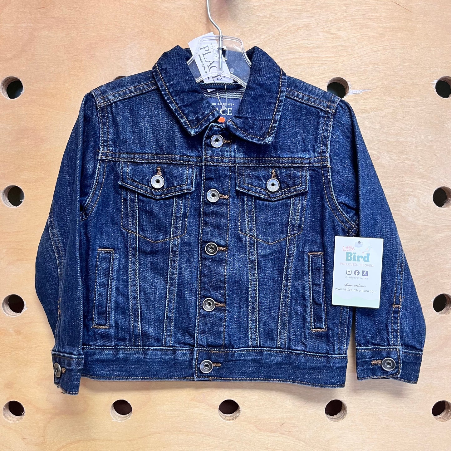 Denim Snap Jacket NEW!