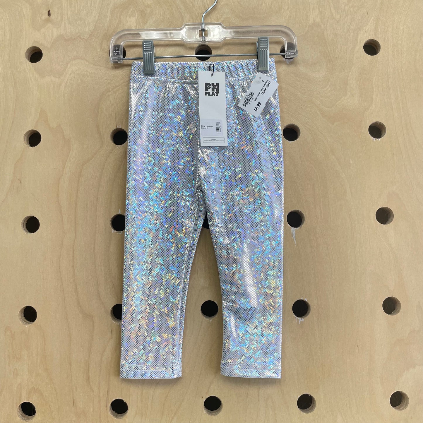 Holographic Silver Leggings NEW!