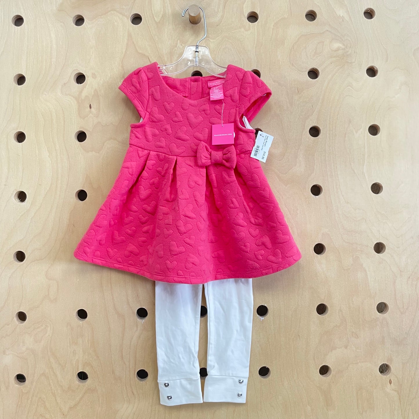Pink & White Hearts Outfit NEW!