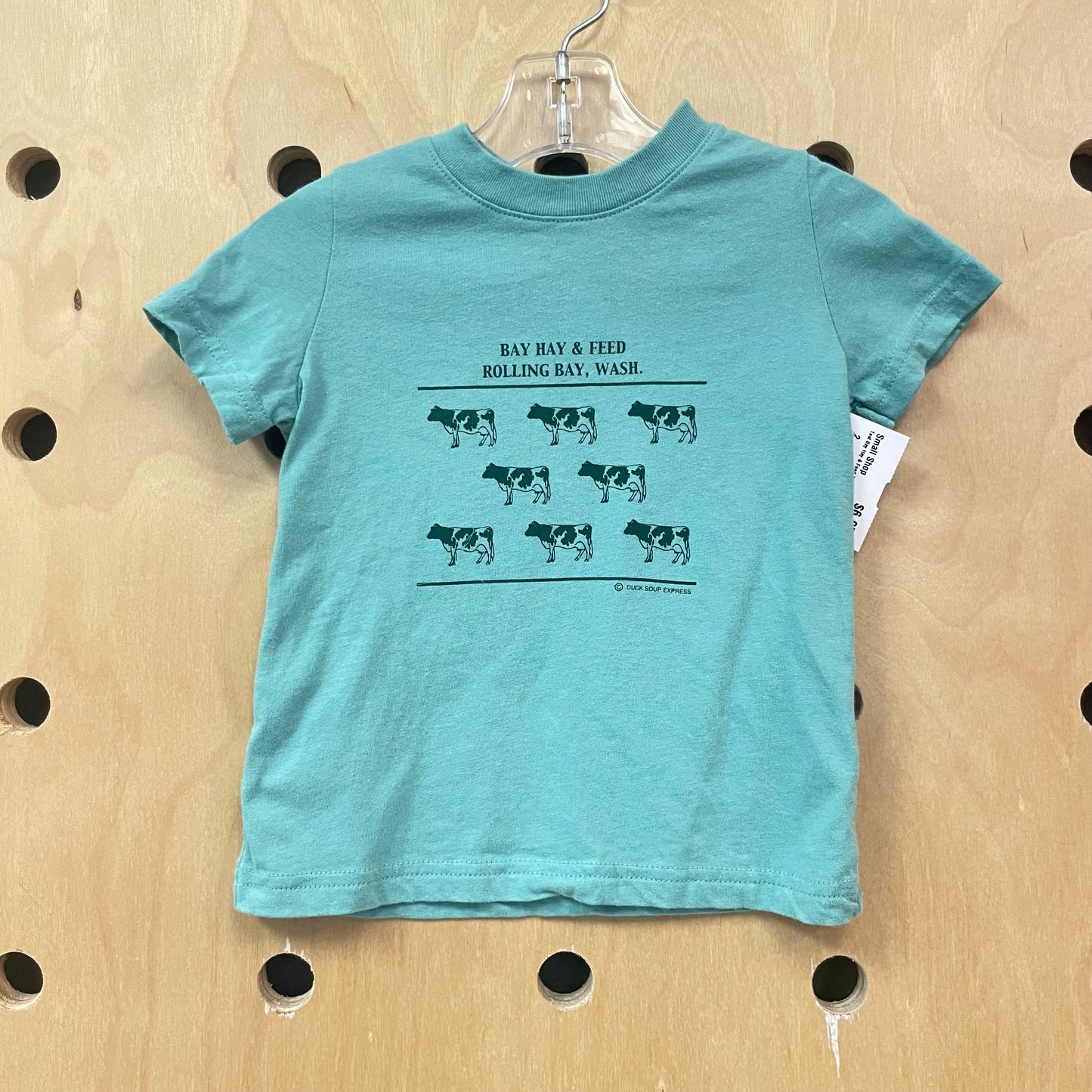 Teal Bay Hay & Feed Tee
