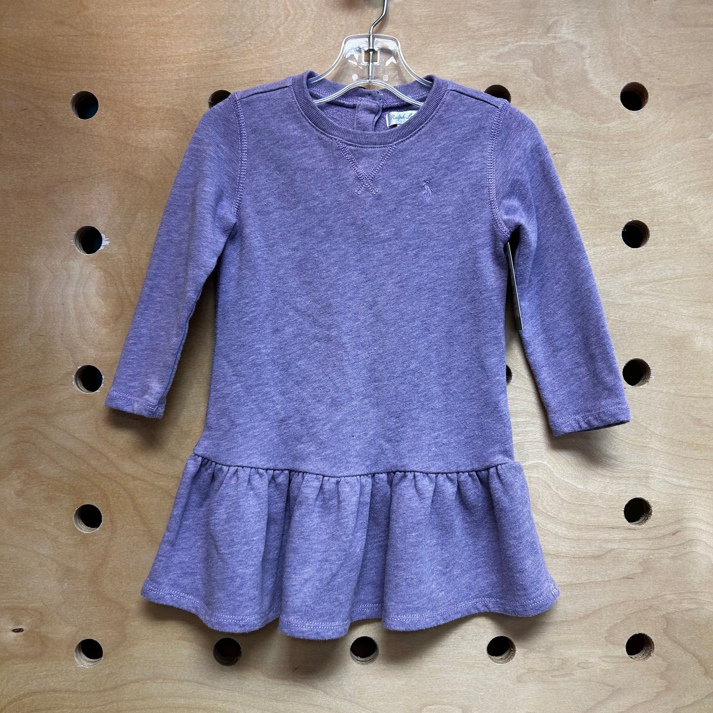 Purple Fleece Dress