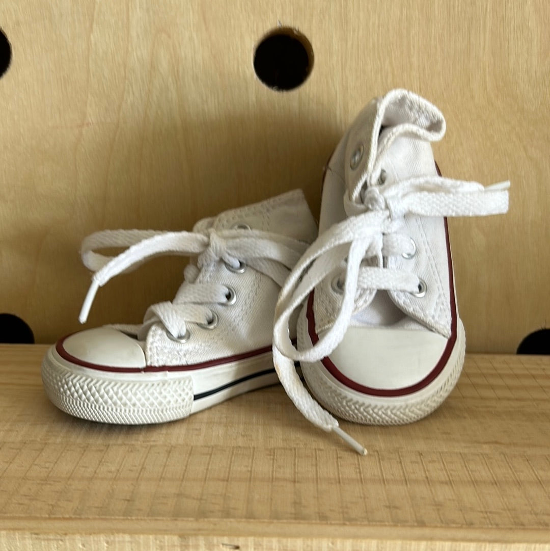 White Hi Tops