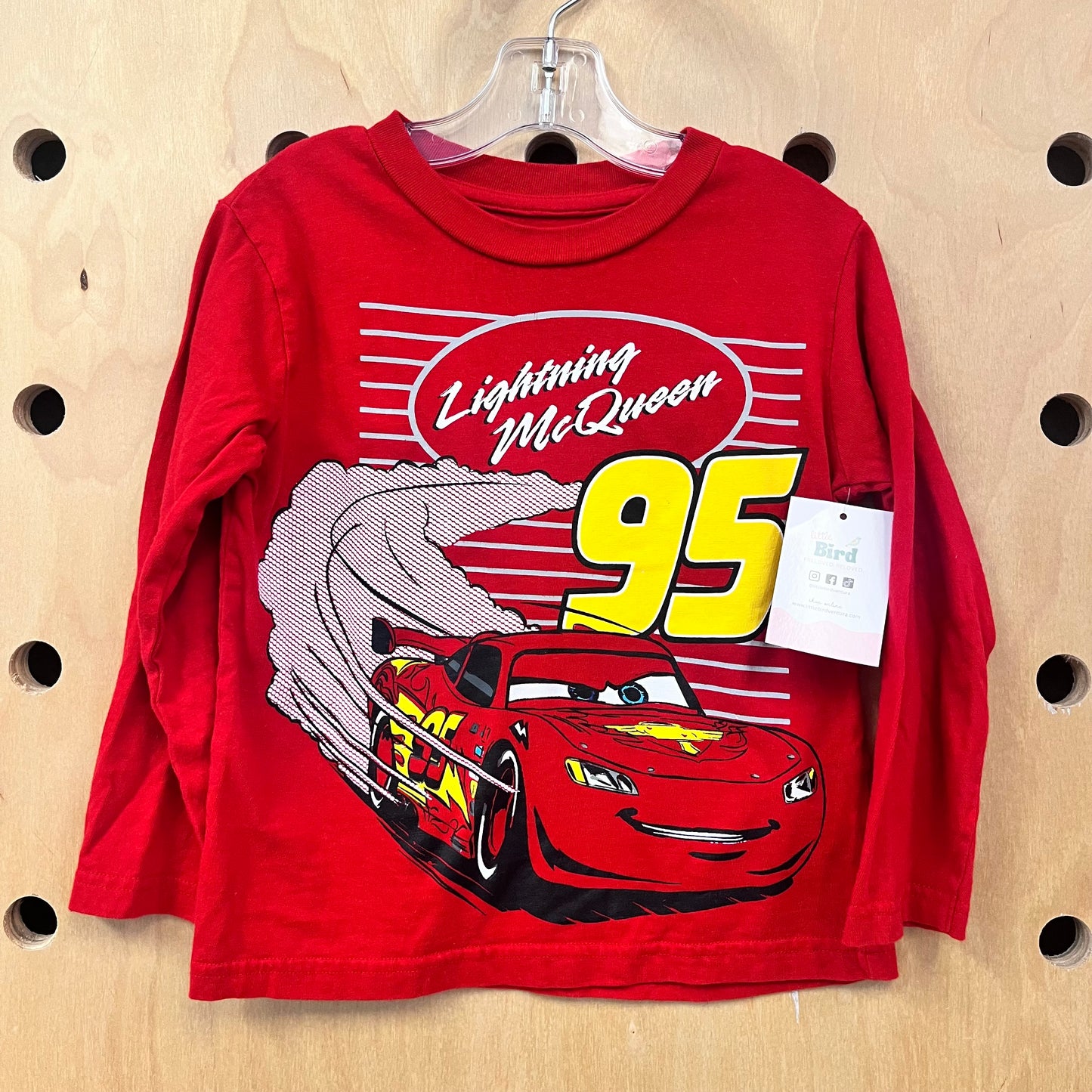 Lightning McQueen Long Sleeve Graphic Tee