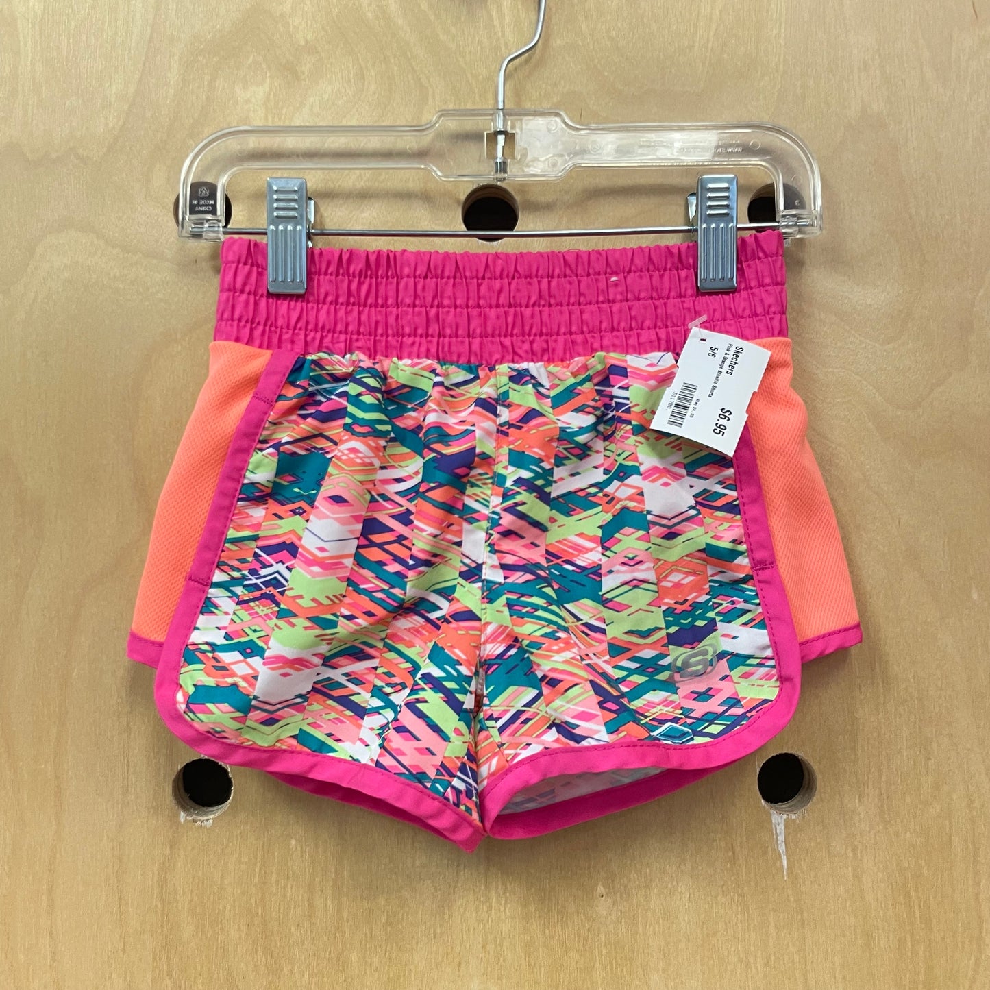 Pink & Orange Athletic Shorts