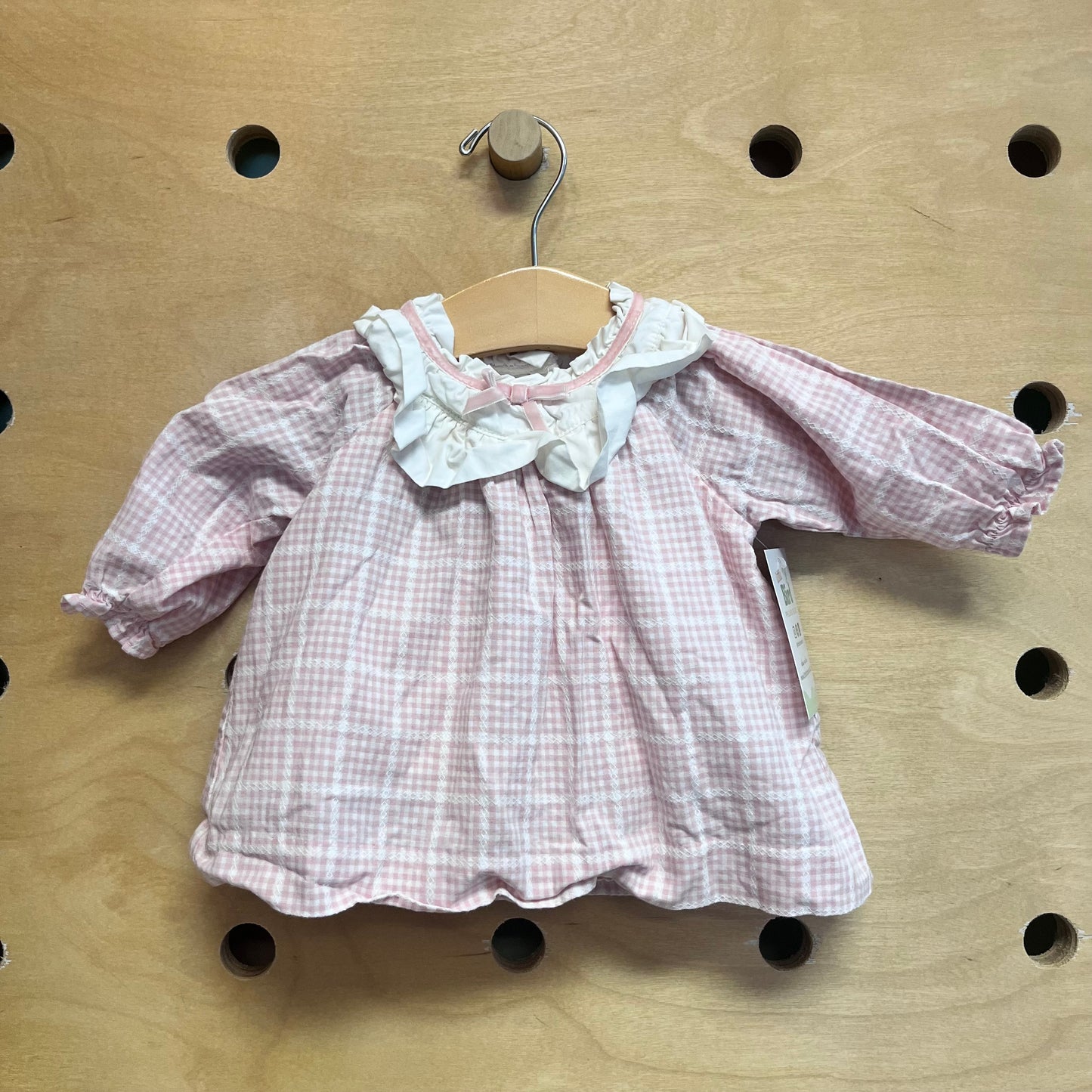 Pink Plaid Collar Outfit