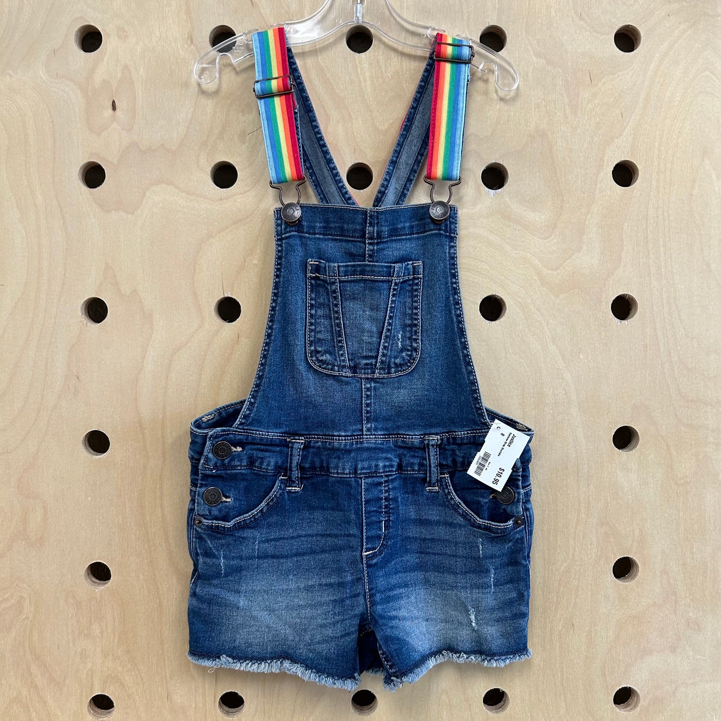 Rainbow Strap Shortalls