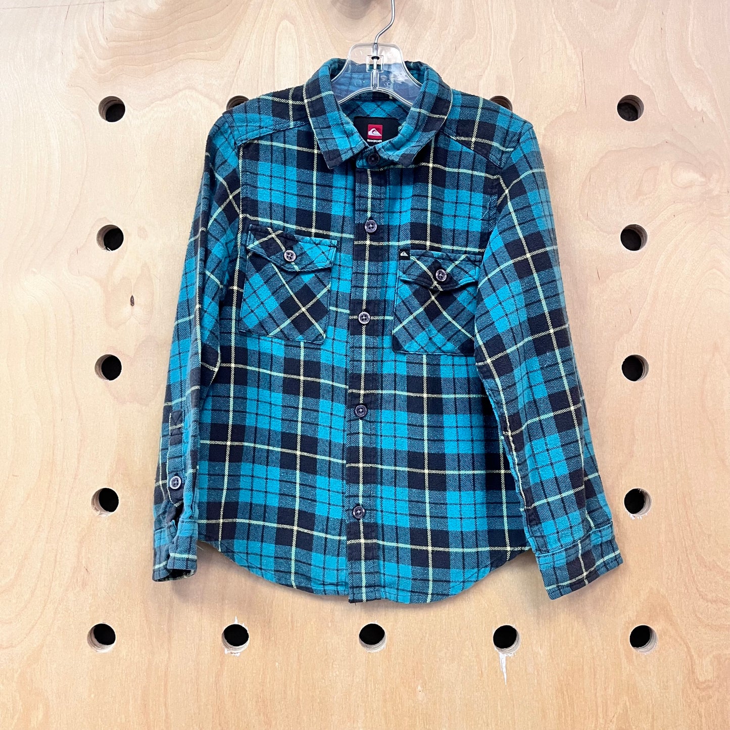 Teal Plaid Flannel